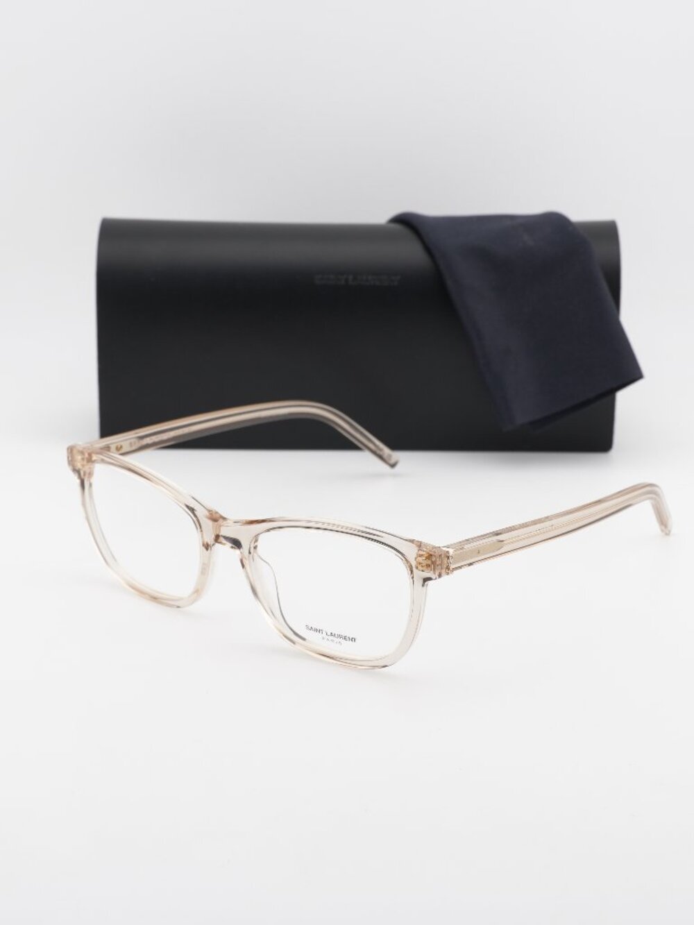 Saint Laurent SLM121 003 Cat Eye Eyeglasses - Nude 54mm
